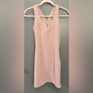 Trixxi Pale Pink Mini Dress - Size 1